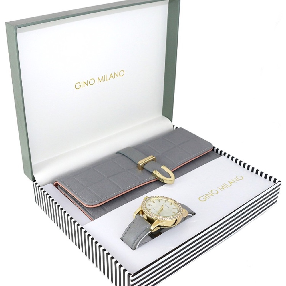 Womens Matching Watch and Wallet Gift Set